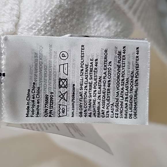 NWT H&M Boucle Polo Shirt Men's Sz.L - Picture 7 of 10